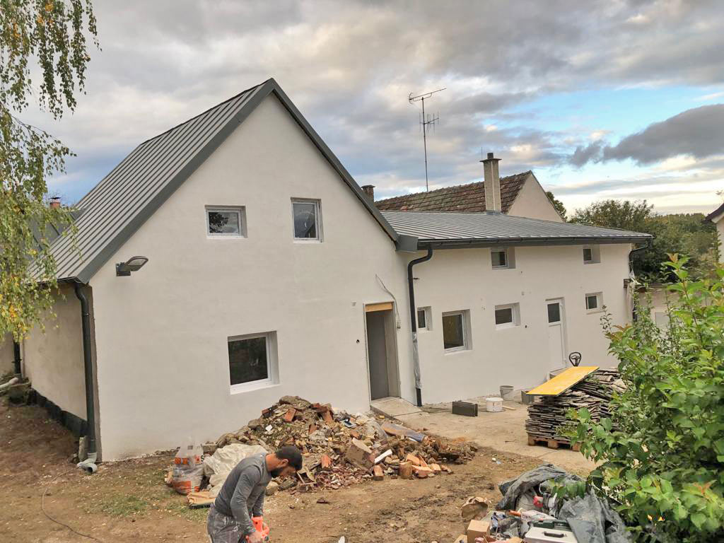 Projekt-Hausrenovierung
