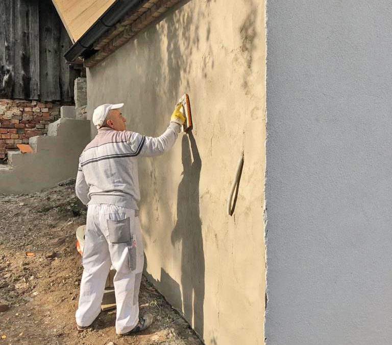 Sanierung einer Mauer